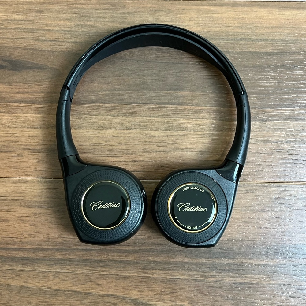 Cadillac Black On-Ear Headphones